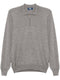 fine-knit polo shirt